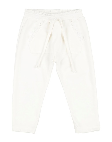 Y-CLÙ Hosen Weiß 64% Baumwolle, 36% Polyester