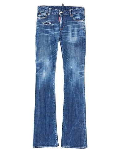 DSQUARED2 Bootcut Jeans Blue 93% Cotton, 4% Polyester, 3% Elastane