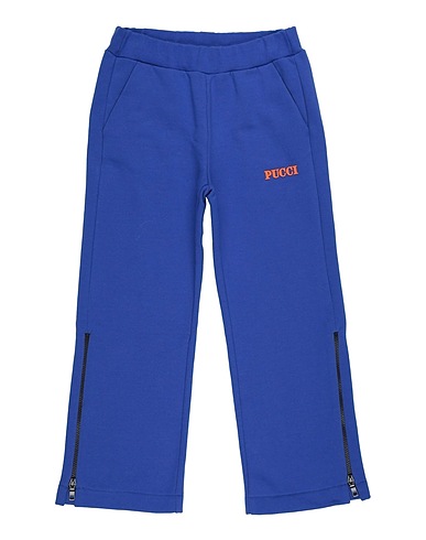 PUCCI Pantalon Bleu 100% Coton, Élasthanne