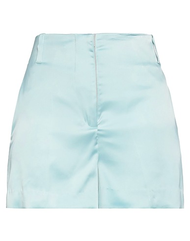 HEVÒ Shorts & Bermuda Light green 97% Polyester, 3% Elastic fibres