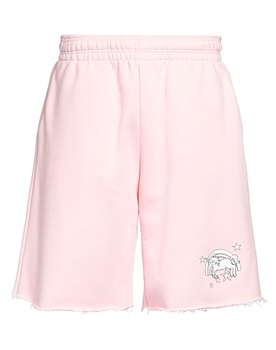 VETEMENTS Shorts & Bermuda ROSA CHIARO 80% Cotton, 20% Polyester