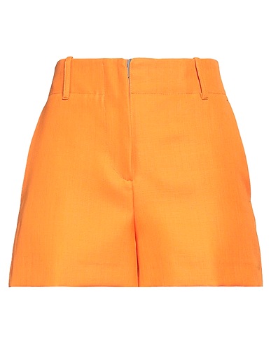 HEVÒ Shorts & Bermuda Orange 100% Virgin Wool