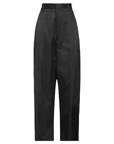 MM6 MAISON MARGIELA Casual trouser Black 59% Cotton, 41% Polyamide