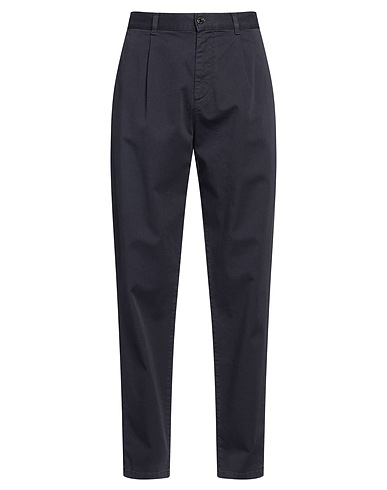 MISSONI Casual trouser Midnight blue 97% Cotton, 3% Elastane