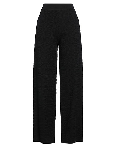 MISSONI Casual παντελόνι Μαύρο 100% Βαμβάκι, Πολυουρεθάνη