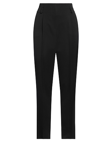 MAX MARA Pantalone Nero 85% Lana Vergine, 15% Lana mohair