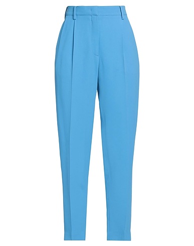 N°21 Casual trouser Azure 50% Viscose, 50% Acetate, Silk
