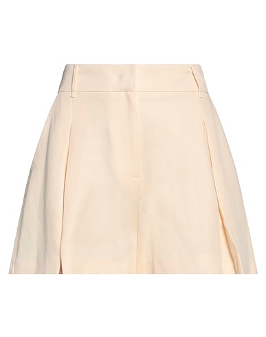 TWINSET Shorts y Bermudas Beige 83% Viscosa, 17% Lino