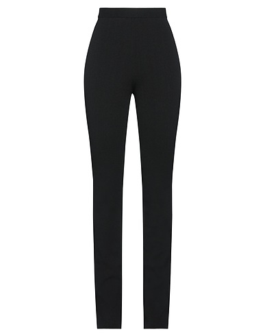 MAGDA BUTRYM Pantalone Nero 78% Cotone, 17% Seta, 5% Elastan