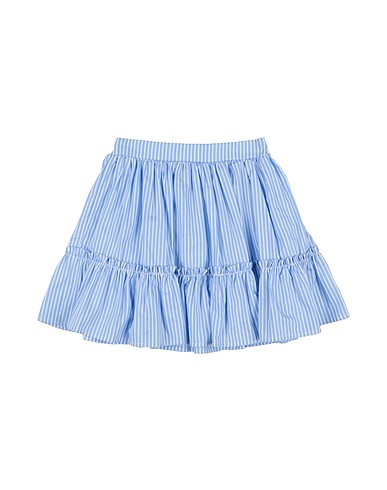 L:Ú L:Ú by MISS GRANT Skirt Light blue 100% Cotton