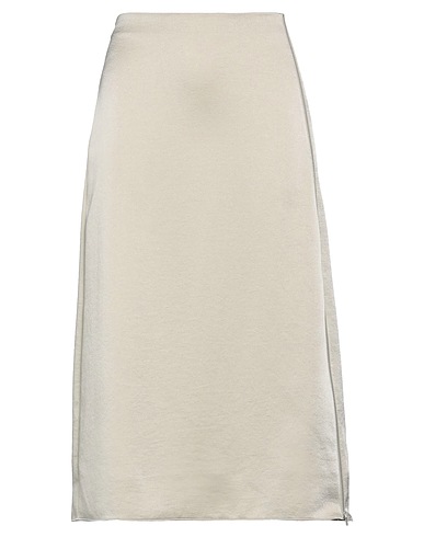 VINCE. Midi skirt Beige 100% Polyester