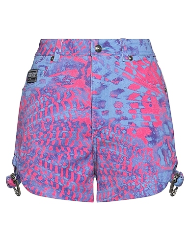 VERSACE JEANS COUTURE Denim shorts 97% Cotton, 3% Elastane