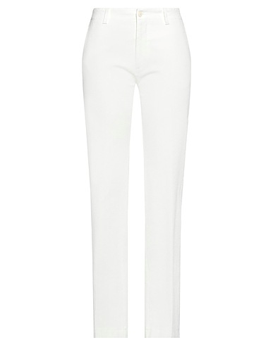 BARENA Casual trouser White 64% Cotton, 34% Viscose, 1% Elastane, 1% Polyamide
