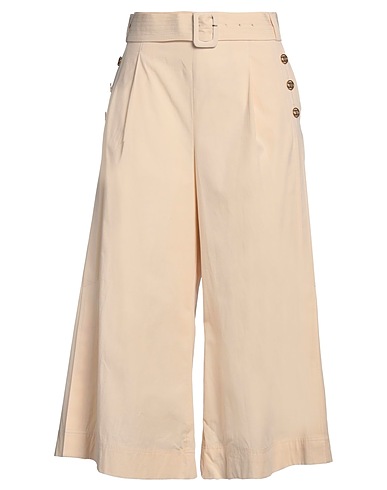 TWINSET Casual trouser Beige 100% Cotton