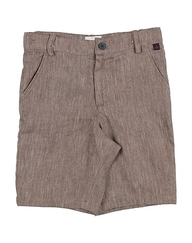 PEUTEREY Shorts & Bermuda Marrone 54% Lino, 46% Cotone