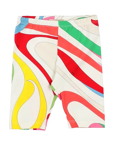 PUCCI Leggings Bianco 94% Cotone, 6% Elastan