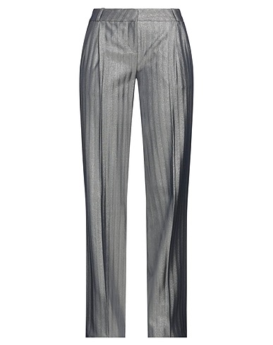 COPERNI Casual pants Silver 57% Virgin Wool, 39% Viscose, 4% Metallic Polyester