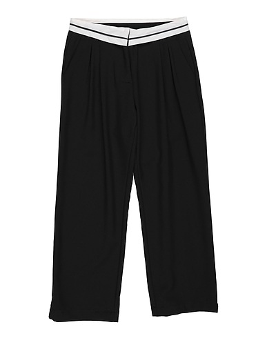 MANILA GRACE Casual trouser Black 100% Polyester