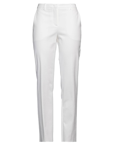 EMPORIO ARMANI Pantalone Avorio 56% Cotone, 40% Viscosa, 4% Elastan