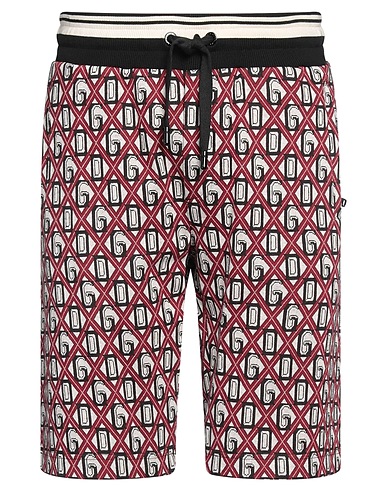 DOLCE&GABBANA Shorts & Bermuda White 91% Cotton, 7% Polyester, 2% Elastane