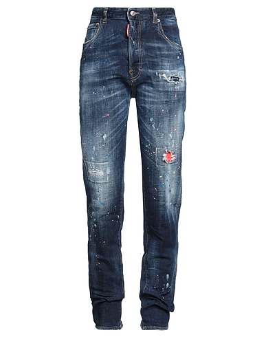 DSQUARED2 Denim trousers Blue 99% Cotton, 1% Elastane