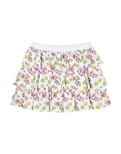 LOVE THERAPY Skirt White 94% Cotton, 6% Elastane