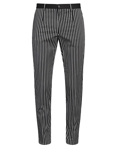 DOLCE&GABBANA Casual pants Black 97% Cotton, 3% Elastane