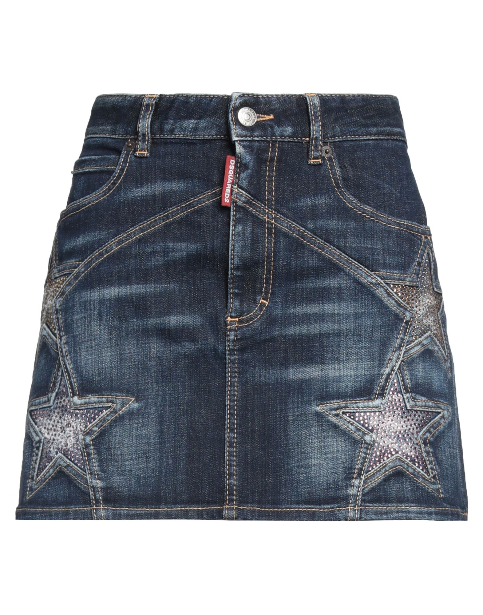【送料&関税込】Dsquared2 Stretch Denim Skirt Dsquared2 - Denim skirt black - The Corner