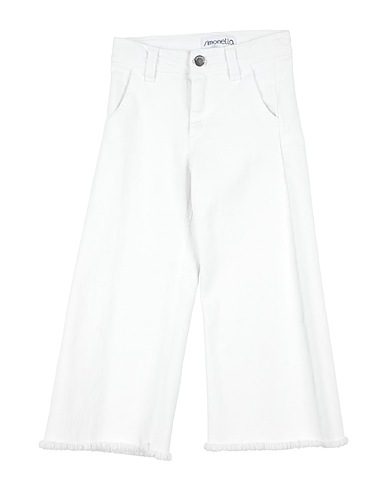 SIMONETTA Джинсовые брюки BIANCO 98% Хлопок, 2% Эластан