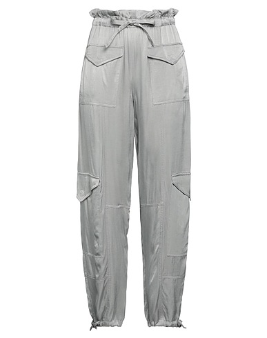GANNI Casual trouser Grey 50% EcoVero™ viscose, 50% Cupro