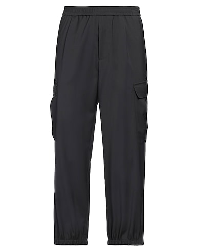 BARENA Casual trouser Charcoal 100% Virgin Wool