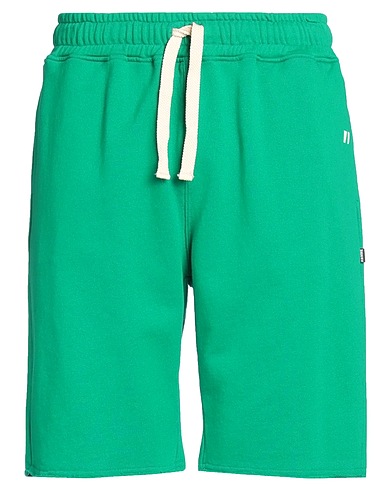 DANIELE ALESSANDRINI Shorts et Bermudas VERDE 100% Coton