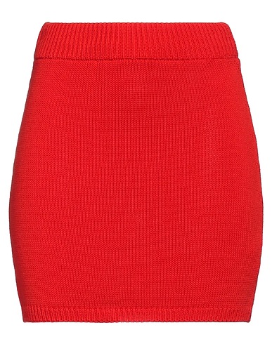 VICOLO Mini skirt Red 100% Cotton