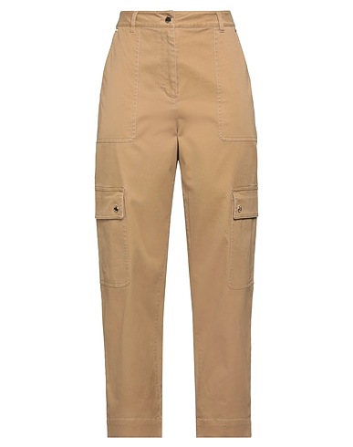 MICHAEL MICHAEL KORS Casual trouser Camel 98% Organic cotton, 2% Elastane