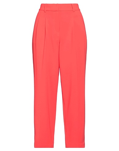 MICHAEL MICHAEL KORS Casual trouser Tomato red 70% Triacetate, 30% Polyester