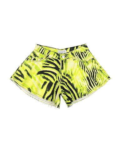 GAëLLE Paris Shorts jeans Verde lime 100% Cotone