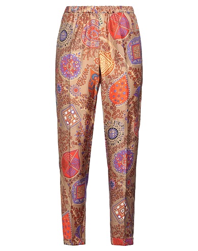 ALBERTO BIANI Pantalone Sabbia 100% Seta