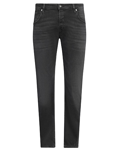JACK & JONES Denim trousers Black 78% Cotton, 20% Recycled cotton, 2% Elastane