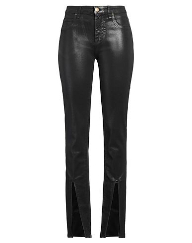 PINKO Denim trousers DENIM Black 91% Cotton, 6% Elastomultiester, 3% Elastane