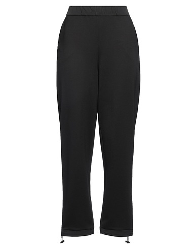 EMPORIO ARMANI Casual trouser Black 70% Viscose, 26% Polyester, 4% Elastane