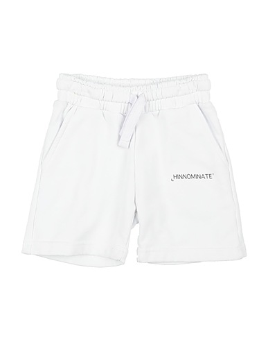 HINNOMINATE Shorts et Bermudas Blanc 100% Coton