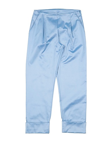 MEILISA BAI Pantalone Celeste 98% Cotone, 2% Elastan