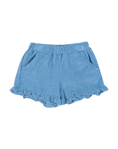 LALALÙ Shorts & Bermuda Slate blue 100% Cotton