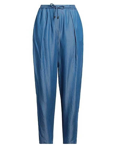 EMPORIO ARMANI Pantalon Bleu 100% Lyocell