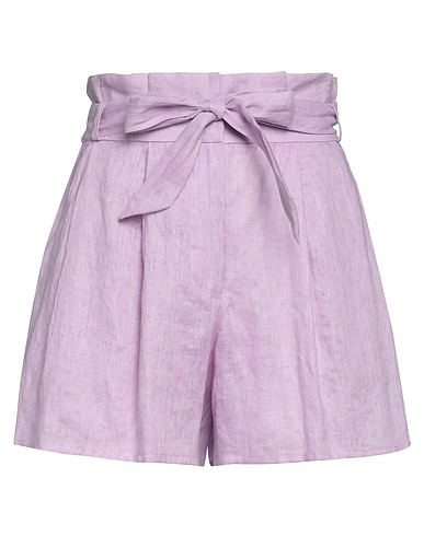 EMPORIO ARMANI Shorts & Bermuda Mauve 100% Linen