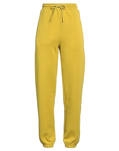 ADIDAS by STELLA McCARTNEY Casual pants Lime green 60% Organic cotton, 40% Recycled polyester