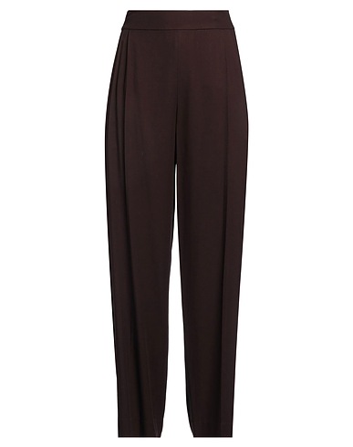 VINCE. Casual trouser Dark brown 100% Viscose