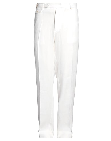 I'M BRIAN パンツ ホワイト ポリエステル 65% / コットン 35%