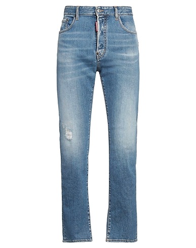 DSQUARED2 Denim pants Blue 99% Cotton, 1% Elastane