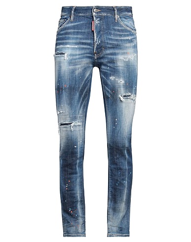 DSQUARED2 Denim trousers 93% Cotton, 4% Polyester, 3% Elastane